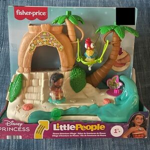 Little People Disney Princess Moana Adventure Village Playset